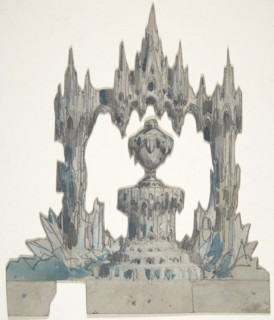 Design for a Stage Set at the Opéra, Paris, 1830-90.