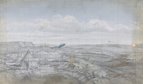 Design for a Stage Set at the Opéra, Paris, 1830-90.