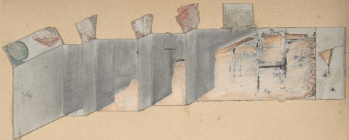 Design for a Stage Set at the Opéra, Paris, 1830-90.