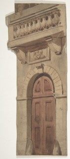Design for a Stage Set at the Opéra, Paris, 1830-90.