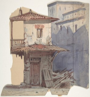 Design for a Stage Set at the Opéra, Paris, 1830-90.