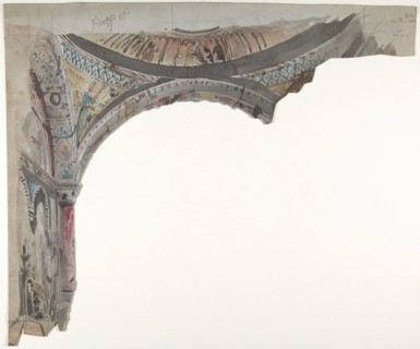 Design for a Stage Set at the Opéra, Paris, 1830-90.