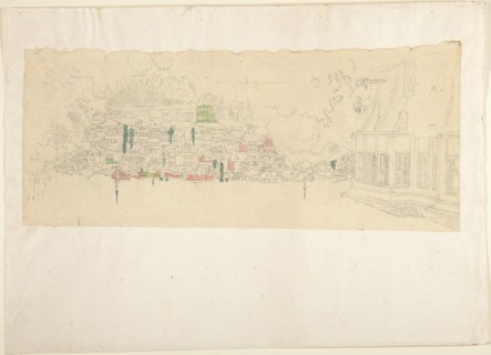 View of Town, 19th century.