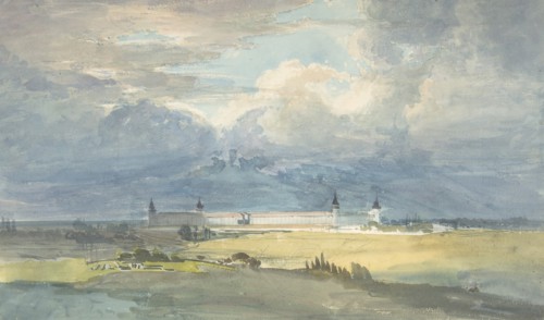 Landscape with a Large Building, 1818-83.