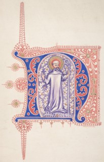 Illuminated Initial "N", 1830-62.