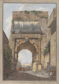 Arch of Titus, ca. 1780.