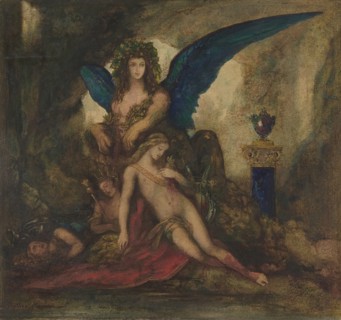 Sphinx in a Grotto (Poet, King and Warrior), 1840-98.