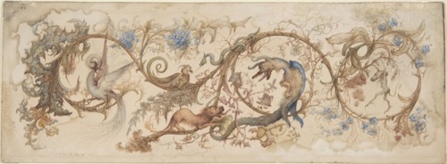 Allegory of Vices, 1840-98.