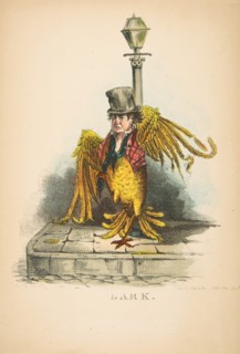 Lark, from The Comic Natural History of the Human Race, 1851.