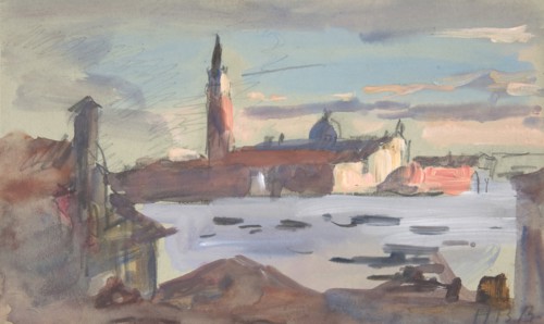 San Giorgio Maggiore, Venice, 1840-1906.