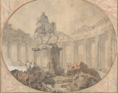 Equestrian Statue of Marcus Aurelius, 1757.