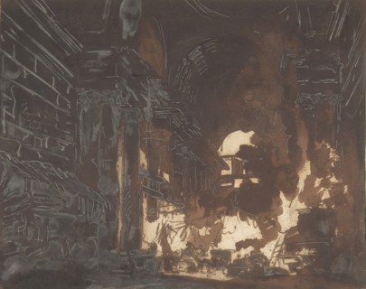 Washerwomen in a Ruined Gallery, ca. 1760.