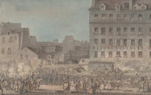 Louis XVI Entering Paris, October 6, 1789, 1789.