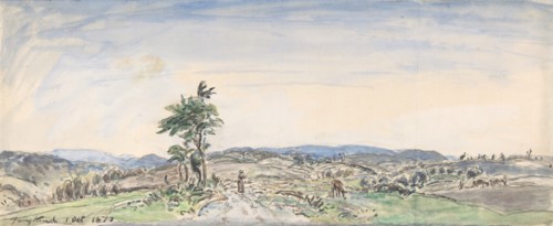 Landscape, 1877.