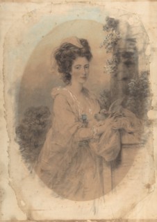 Isabella Hunter, Cousin of the Artist, 1781.
