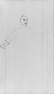 Man (with Sword?) (from Sketchbook), .