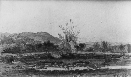 Three Views, No. 3: Mount Carmel, near New Haven, Connecticut, .