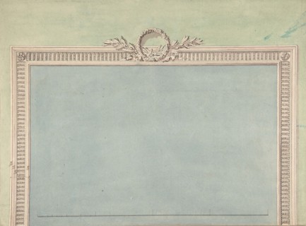 Design for a Chimneypiece, late 18th-early 19th century.