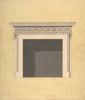 Design for a Chimneypiece, late 18th-early 19th century.
