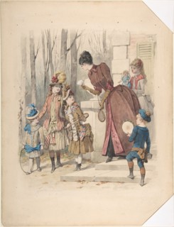Fashion illustration, no. 2224, July 1885.
