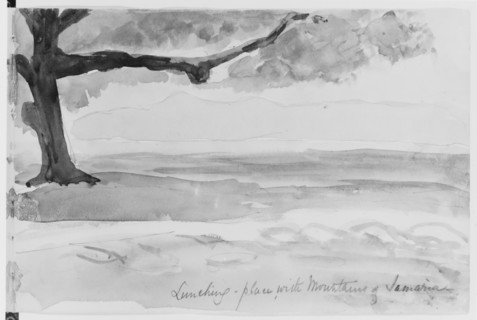 Landscape with Mountains of Samaria, 1904 (from Sketchbook), 1904.