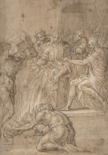 The Cumaean Sibyl before Tarquin the Proud, 16th century.