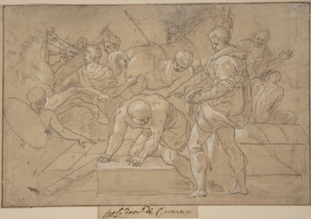 Historical Scene (Composition Study for Chapelle de Guise), 16th century.