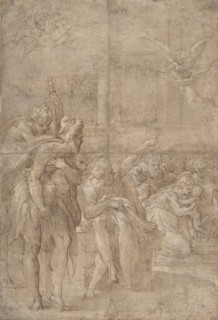 The Adoration of the Shepherds, 1524-27.