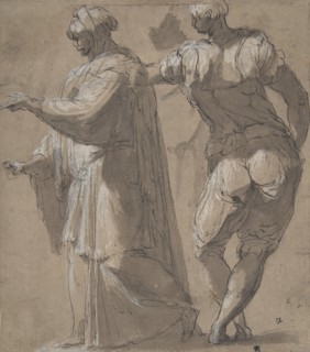 Two Standing Male Figures, 1501-47.