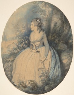 Mrs. Robinson as Perdita, ca. 1779.