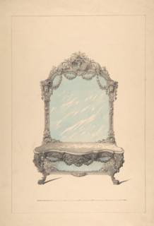 Design for Console Table, 1850-1904.
