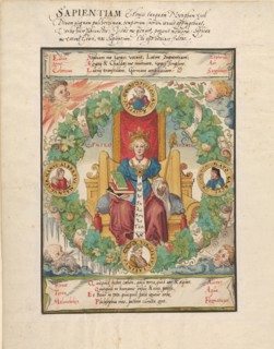 Philosophy Enthroned, mid-16th century.
