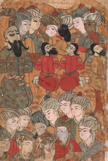 The Execution of the Brahmins, Folio from a Kalila wa Dimna, 18th century.