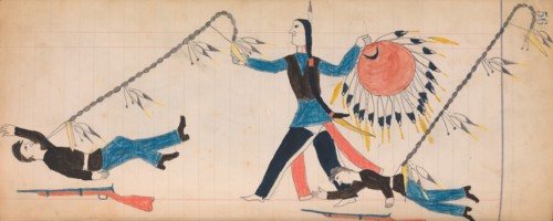 Maffet Ledger: Drawing, ca. 1874-81.