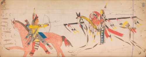 Maffet Ledger: Drawing, ca. 1874-81.