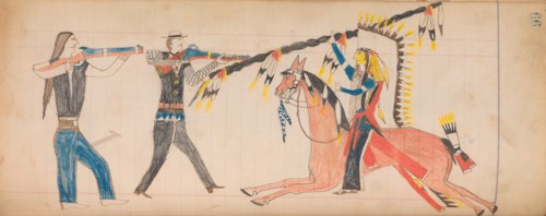 Maffet Ledger: Drawing, ca. 1874-81.