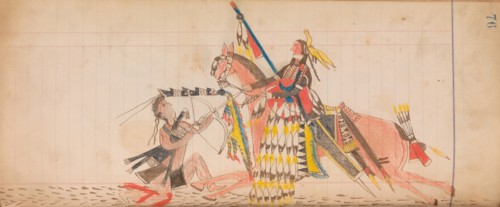 Maffet Ledger: Drawing, ca. 1874-81.