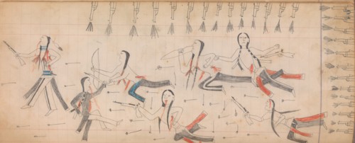 Maffet Ledger: Drawing, ca. 1874-81.