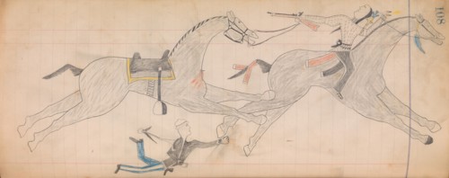 Maffet Ledger: Drawing, ca. 1874-81.