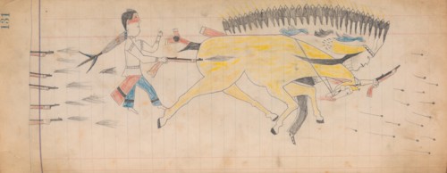 Maffet Ledger: Drawing, ca. 1874-81.