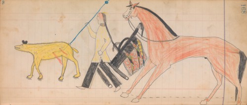 Maffet Ledger: Drawing, ca. 1874-81.