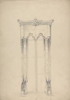 Design for Curtains, 1841-84.