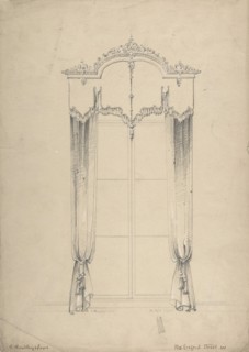 Design for Curtains, 1841-84.