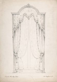 Design for Curtains, 1841-84.