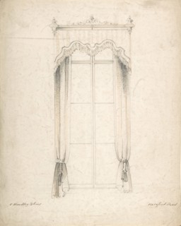 Design for Curtains, 1841-84.