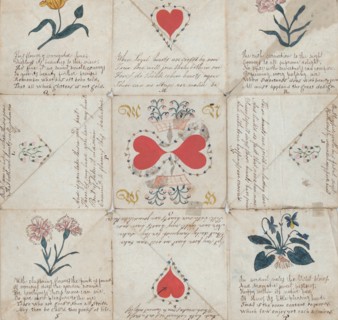 Valentine: Puzzle Purse, 1826.