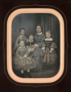[Woman with Four Children], 1850s.