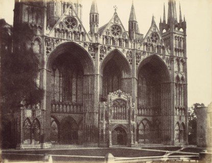 West Front - Peterboro, 1856.