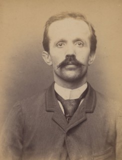 Bazin. Claudius dit César. 36 ans, né à Chatillon (Ain). Mécanicien. Anarchiste. 11/3/94., 1894.