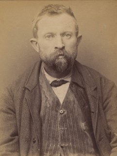 Rigollet. Alexandre. 41 ans, né dans le Loir-et-Cher. Terrassier. Anarchiste. , 1894.
